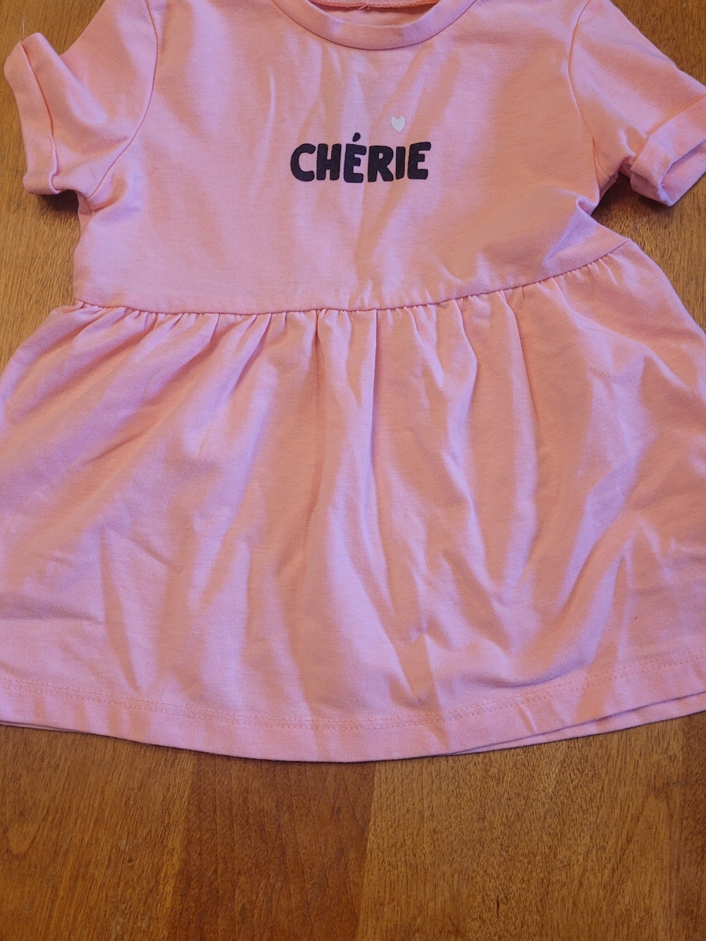 Tag Pink 'CHÉRIE' Girls' Peplum Tee